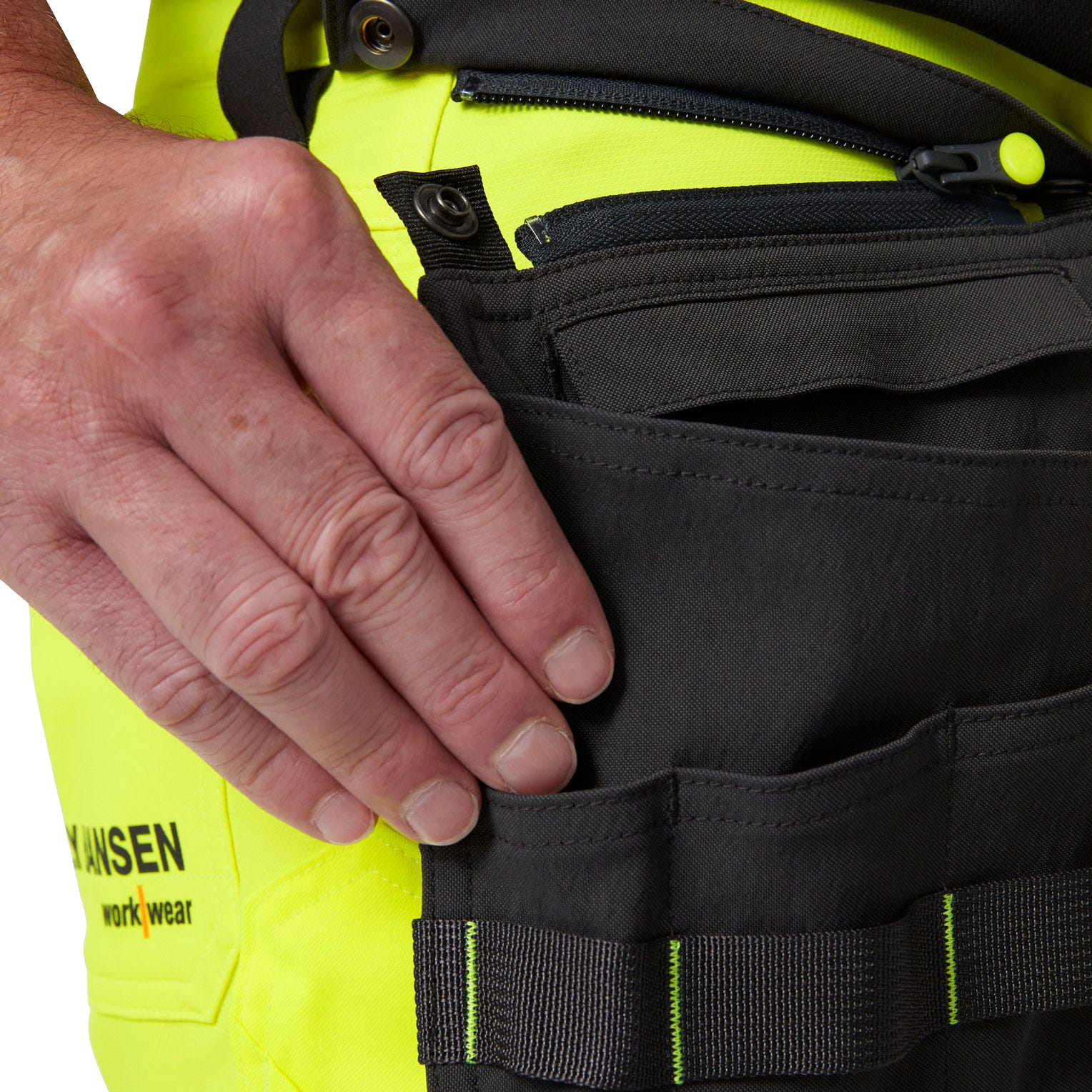 ICU Hi Vis Baushorts Klasse 1