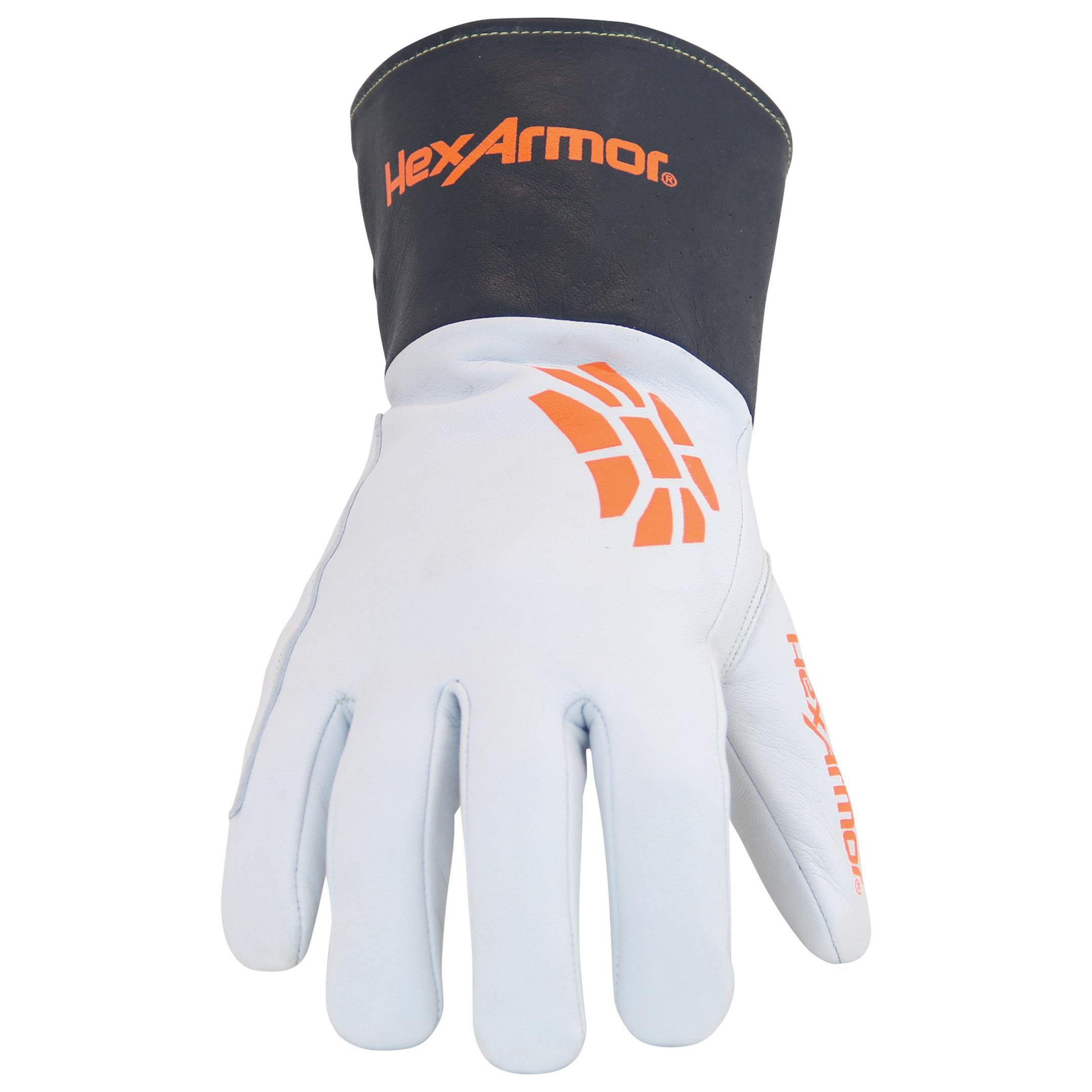 HexArmor Chrome SLT™ 4062 Hitzeschutz-/Leder-/Schnittschutz-/Schweißerhandschuh