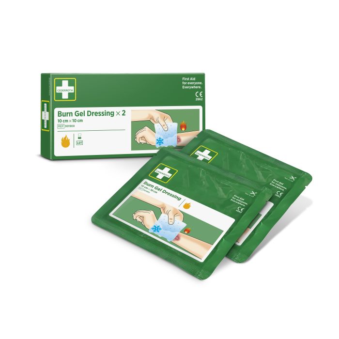 95845 Burn Gel Dressing 10 x 10 cm Cederroth Ref 901900