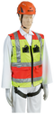 Multifunktionsweste VERTIQUAL C3 A BLACK HIGHLIGHT XXL / Auffanggurt XL-XXL