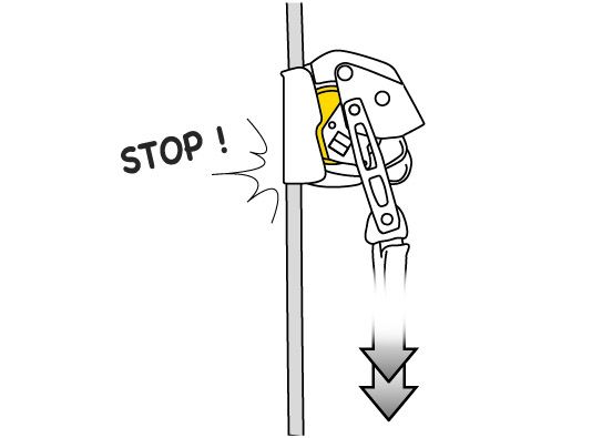 Auffanggerät PETZL ASAP LOCK