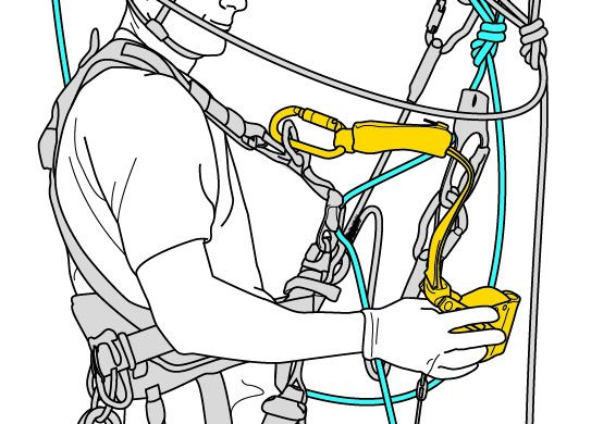 Auffanggerät PETZL ASAP LOCK