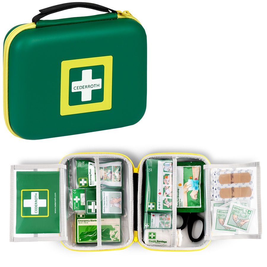 95870-M Erste-Hilfe-Koffer Cederroth First Aid Kit Medium Ref 390101