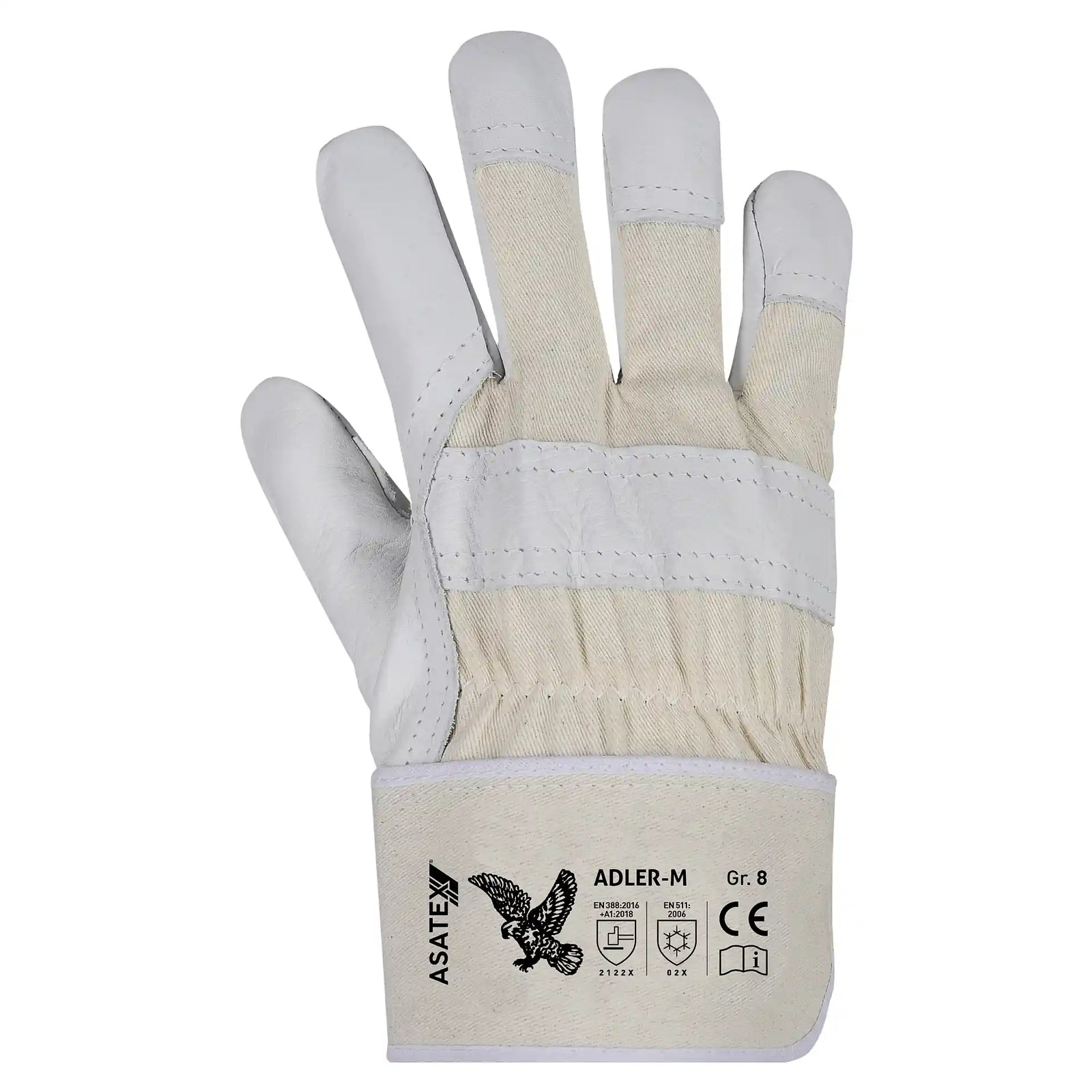Rindnarbenleder-Handschuh ADLER-M