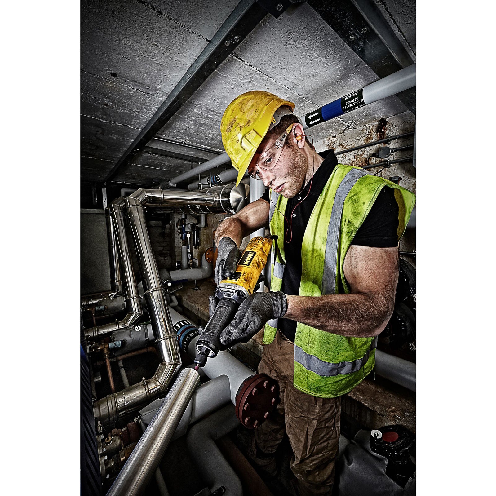 DWE4884-QS - 450 Watt Geradschleifer