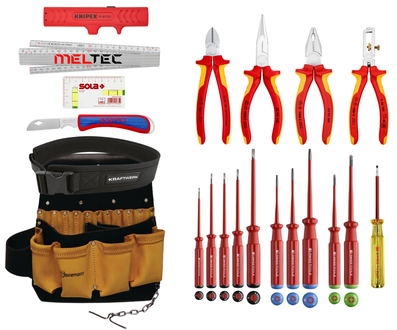 Leder-Handwerkzeugtasche VDE-Premium - MELTEC GmbH