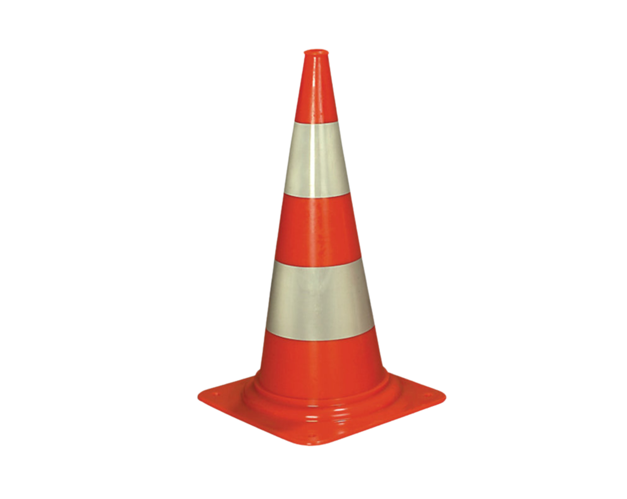 Verkehrskegel reflektierend 53cm - R1