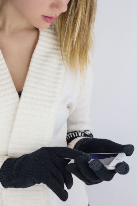 Touchscreen Strick Handschuhe