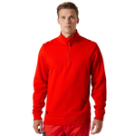 Manchester Sweatshirt mit halbem Reißverschluss