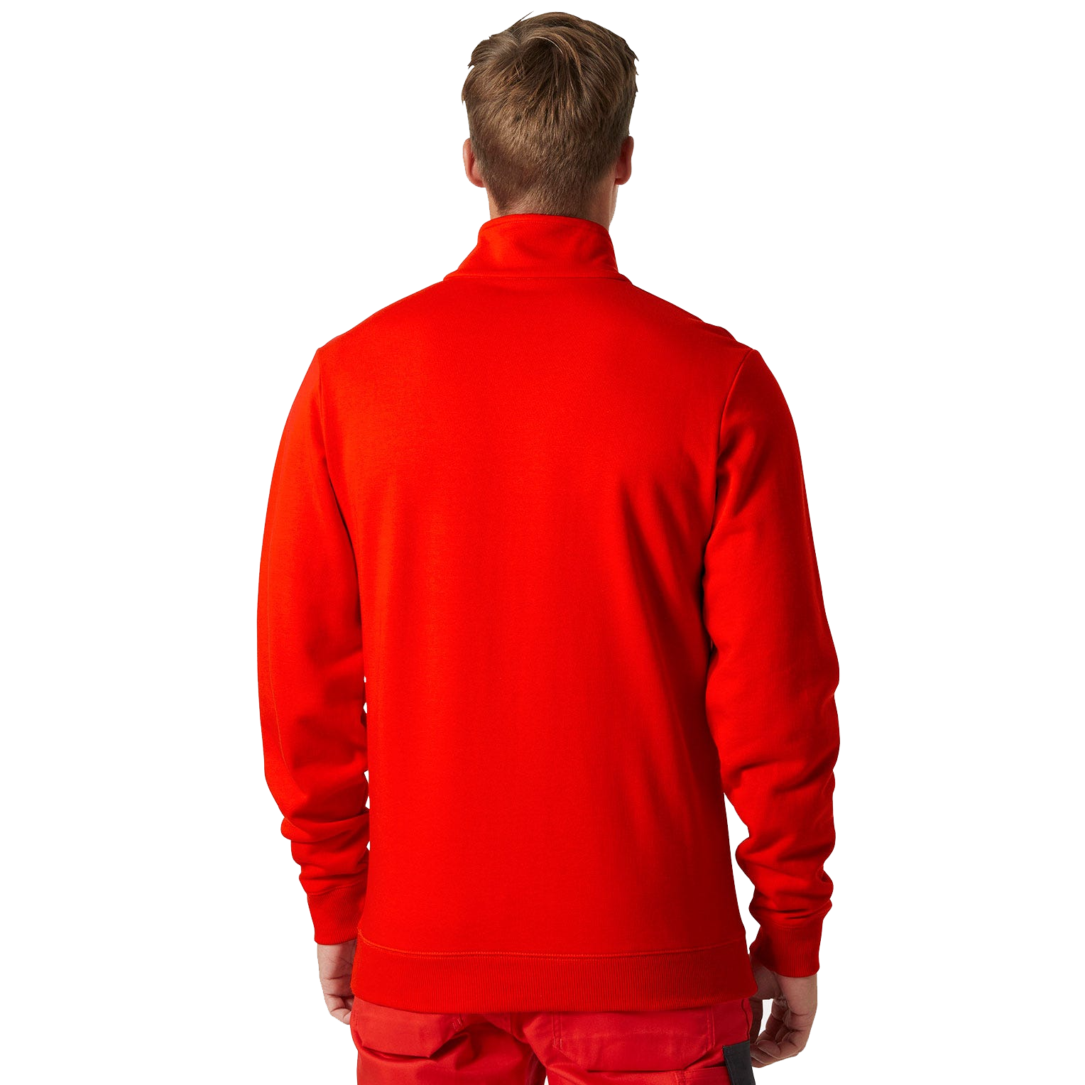 Manchester Sweatshirt mit halbem Reißverschluss