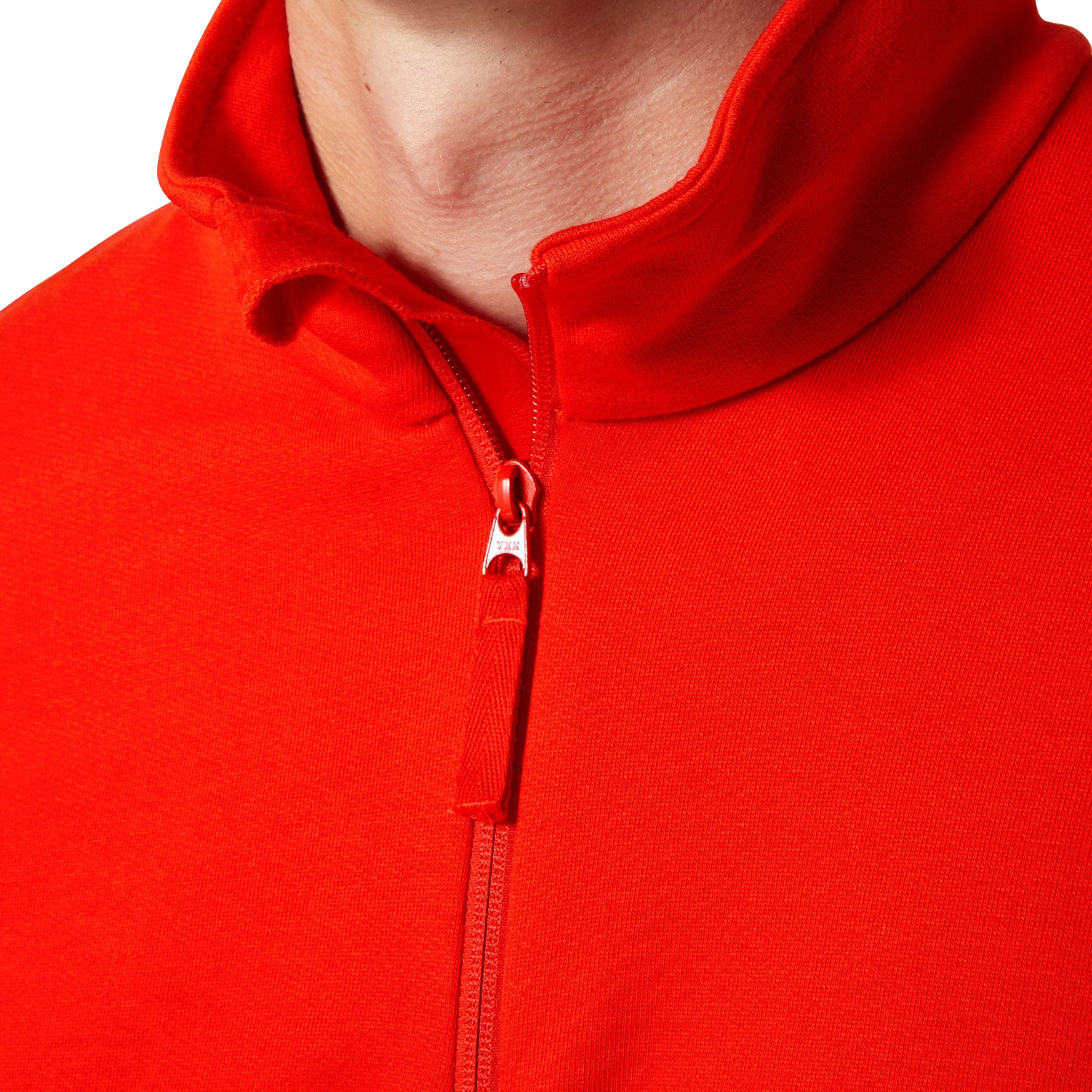 Manchester Sweatshirt mit halbem Reißverschluss