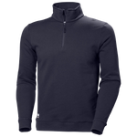 Manchester Sweatshirt mit halbem Reißverschluss