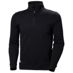 Manchester Sweatshirt mit halbem Reißverschluss