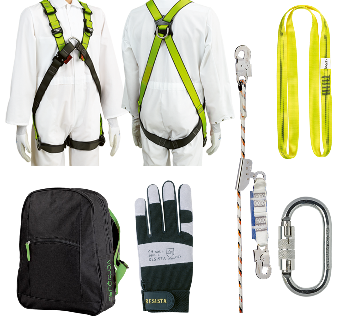FALLSCHUTZ SET VERTIQUAL BASIC