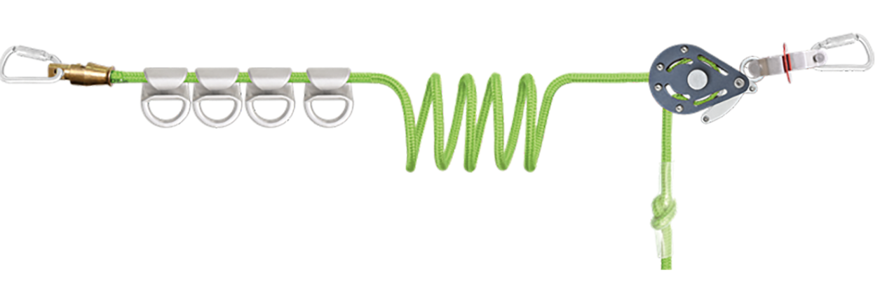 Temporäres Anschlagsseil KRATOS-LINE, 25 m