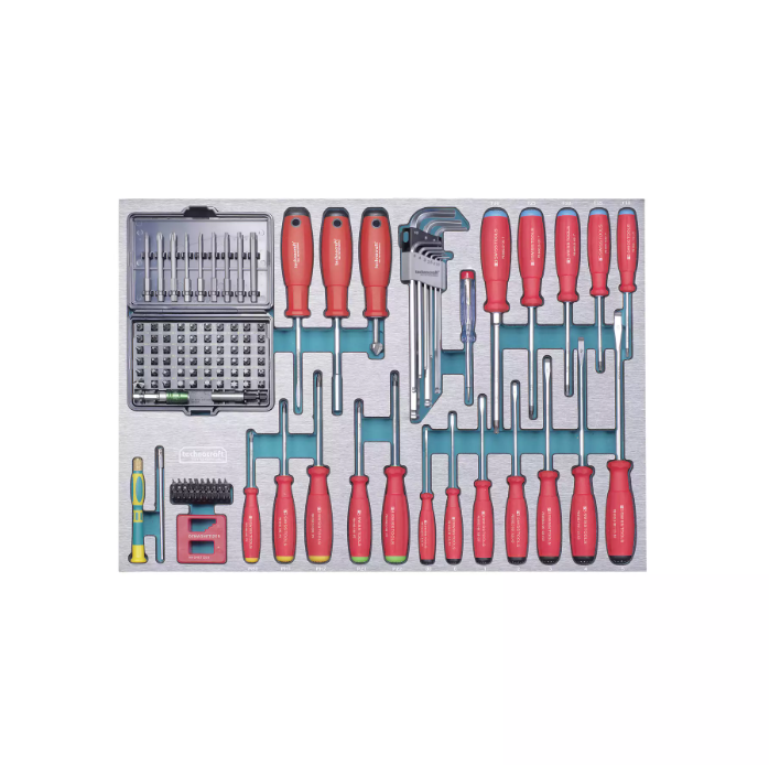 technocraft Werkstattwagen SWISS TEAM PLUS+ PRO 743-tlg.