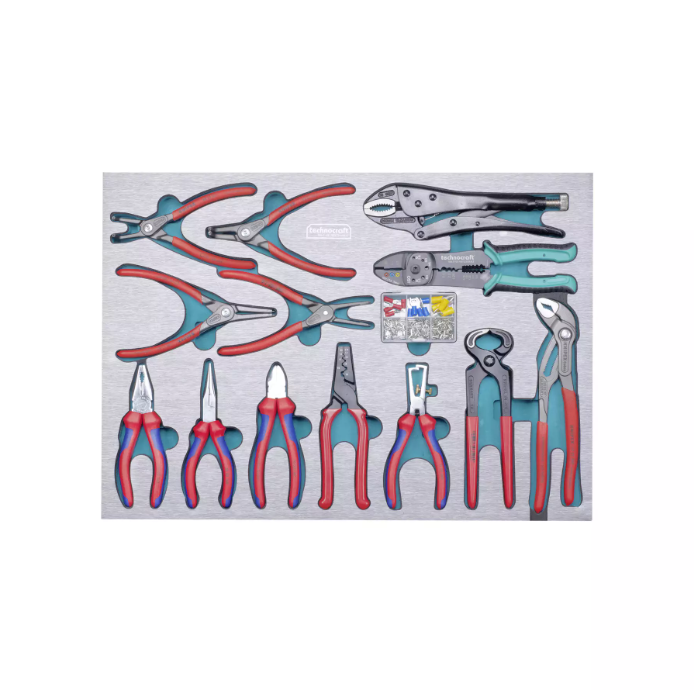 technocraft Werkstattwagen SWISS TEAM PLUS+ PRO 743-tlg.