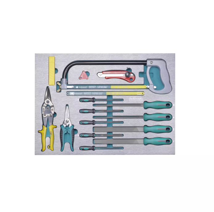 technocraft Werkstattwagen SWISS TEAM PLUS+ PRO 743-tlg.