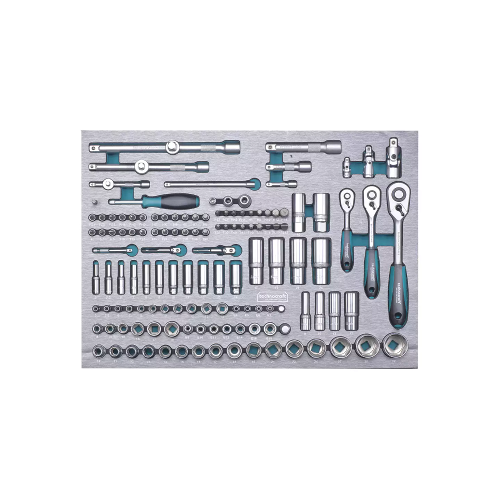 technocraft Werkstattwagen SWISS TEAM PLUS+ 743-tlg.