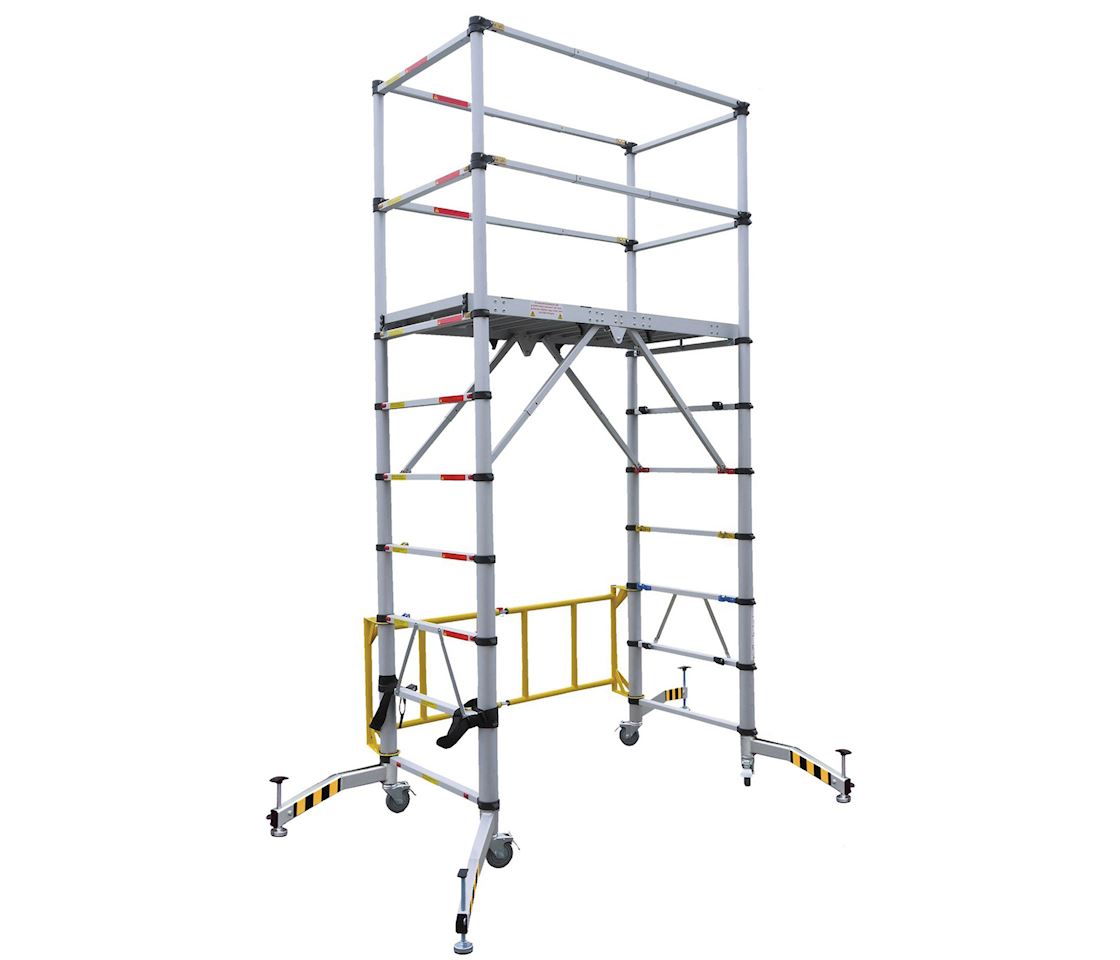 TELETOWER Teleskopgerüst ALU Arbeitshöhe 4m
