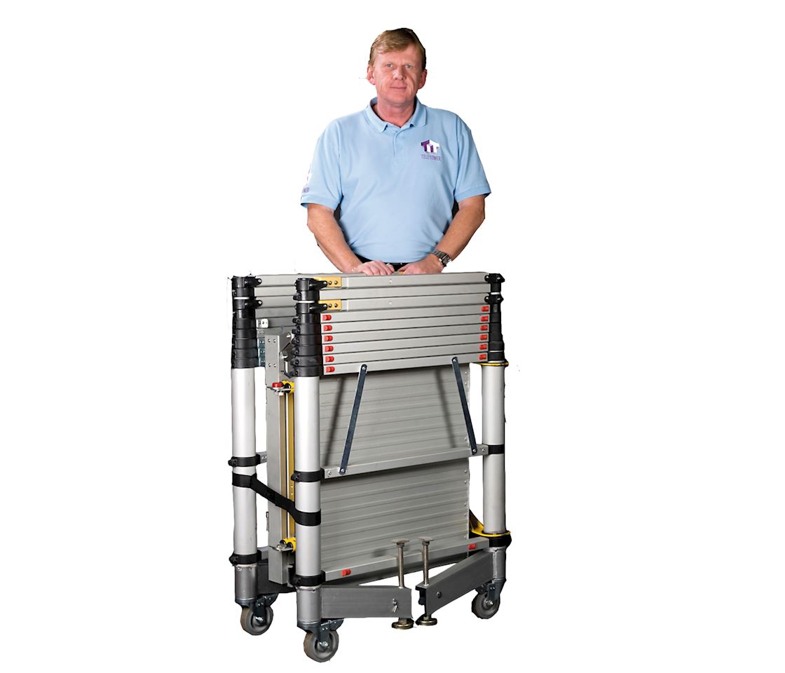 TELETOWER Teleskopgerüst ALU Arbeitshöhe 4m