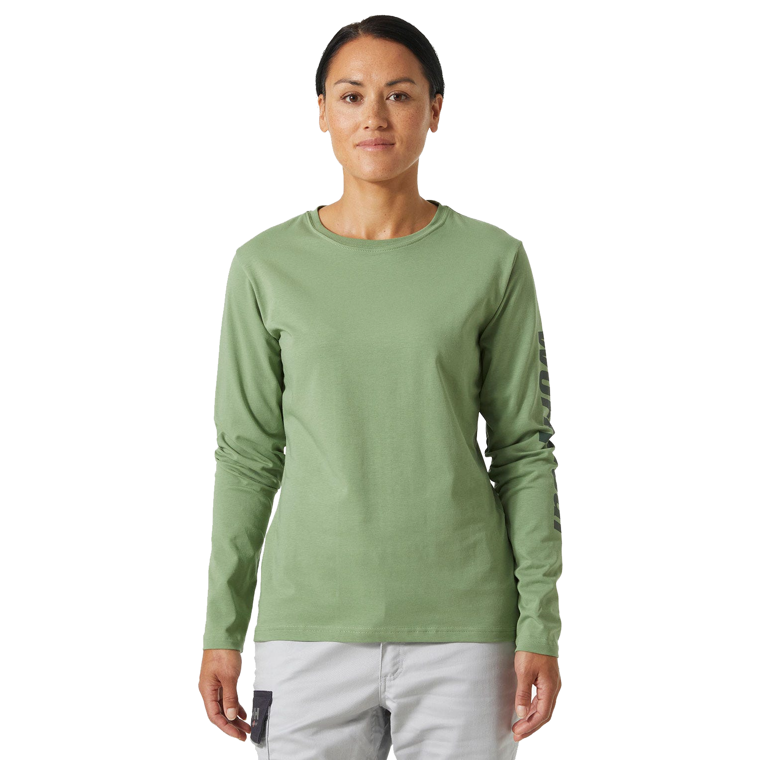 Classic Damen-Langarmpullover mit Logo