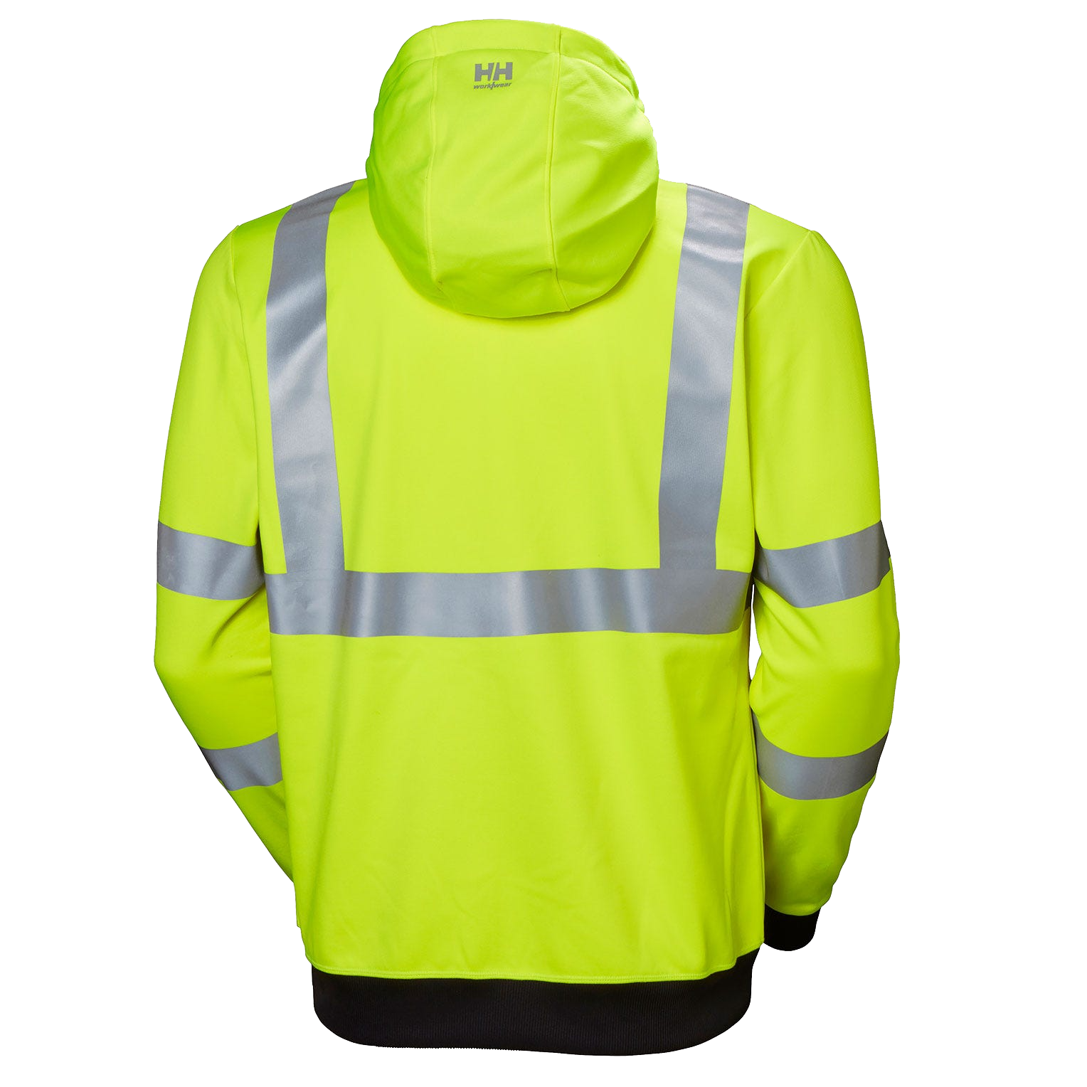 Addvis Hi Vis Kapuzenpullover mit Reißverschluss