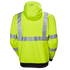 Addvis Hi Vis Kapuzenpullover mit Reißverschluss