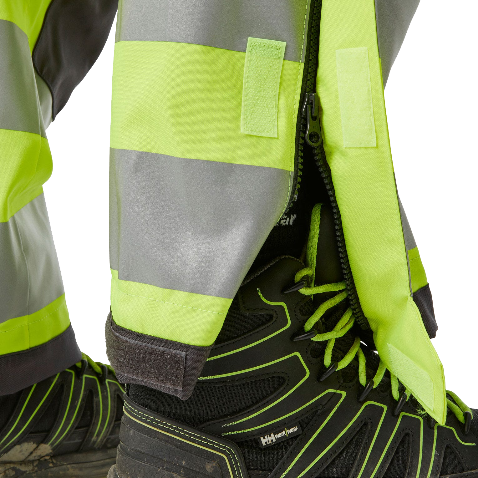 Alna 2.0 Hi Vis Wasserdichte Shell-Baulatzhose Klasse 2