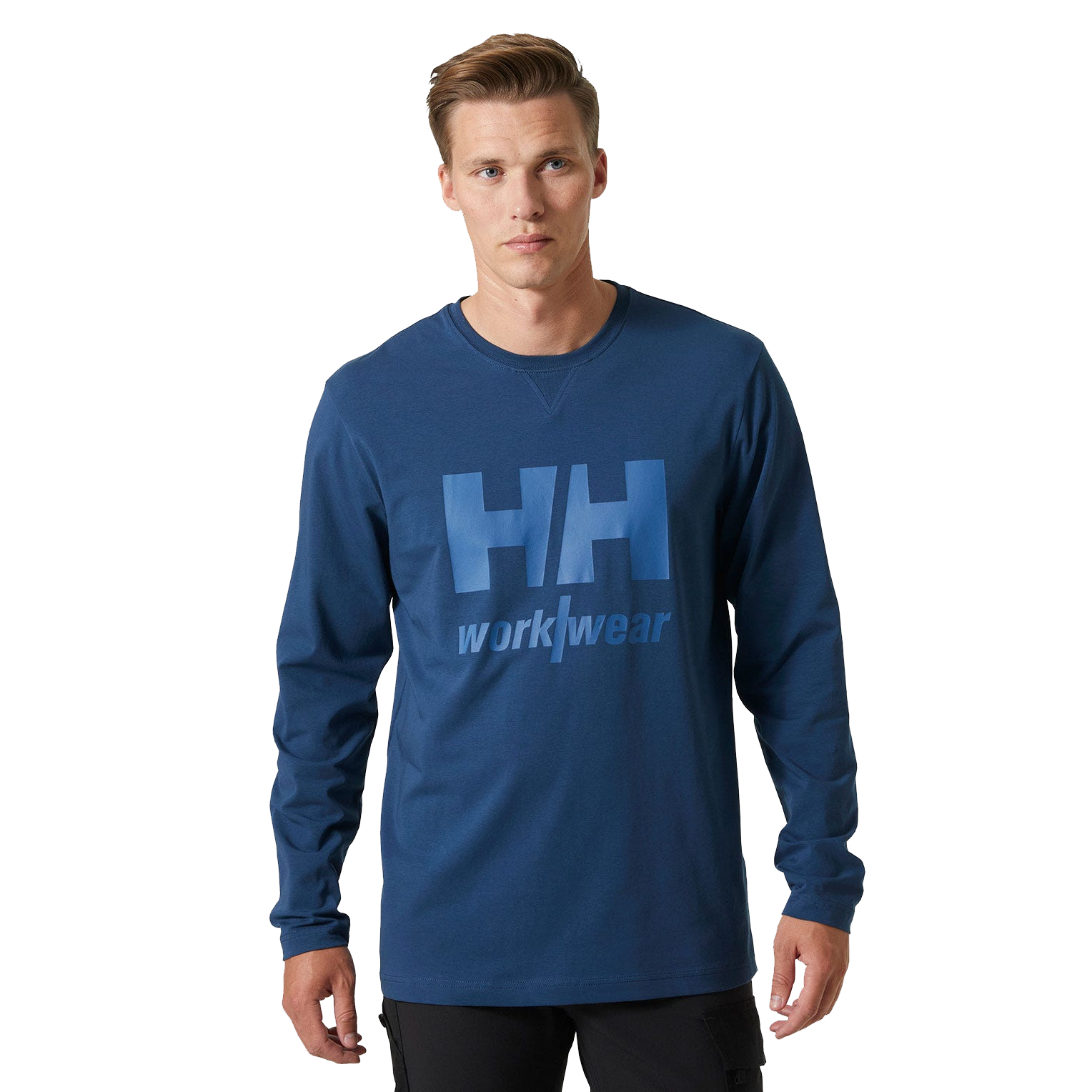 Langarmpullover mit Logo