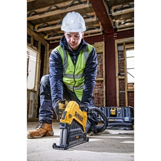 DWE46229-XJ - 230 mm Winkelschleifer-Schutzhaube für Betonarbeiten