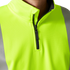 Addvis Hi Vis Sweatshirt Klasse 1 mit halbem Reißverschluss
