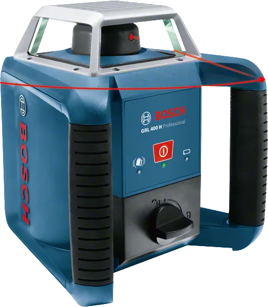 GRL 400 H Professional Rotationslaser in L-BOXX 238 mit 2 x 1,2-V-HR20-(D-)9-Ah-Akku, Empfänger