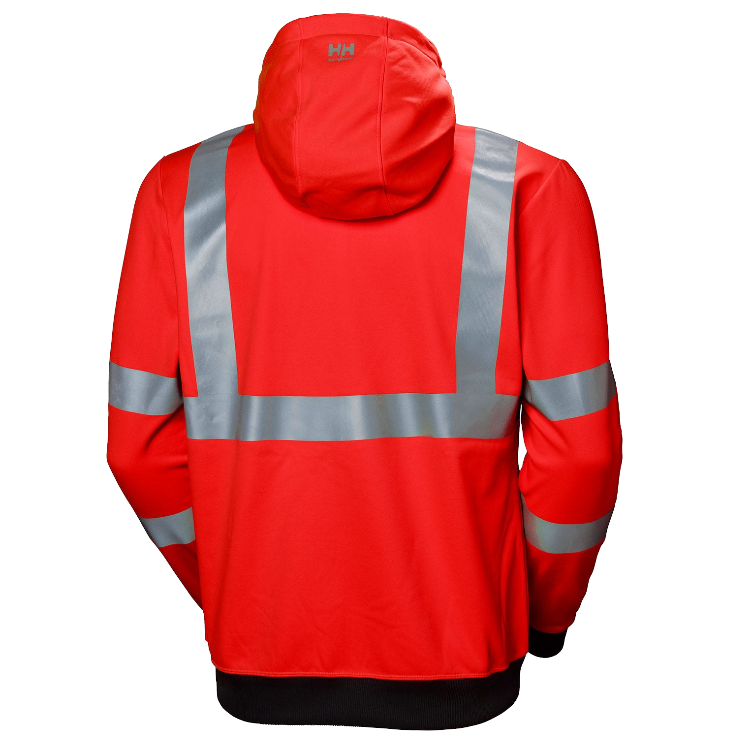 Addvis Hi Vis Kapuzenpullover mit Reißverschluss