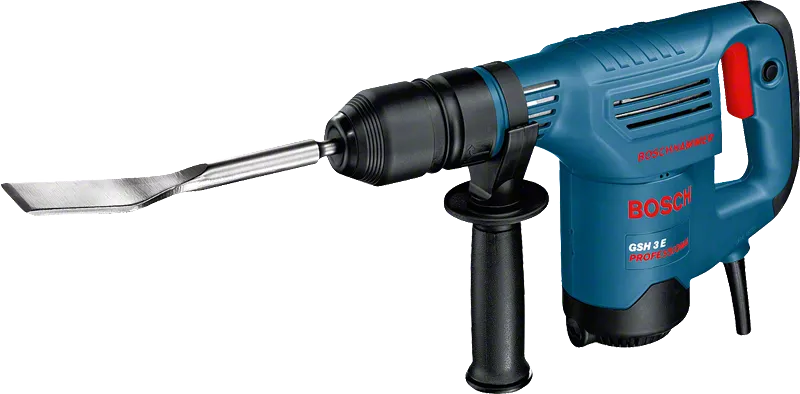 GSH 3 E Professional im Handwerkerkoffer mit Zusatzhandgriff