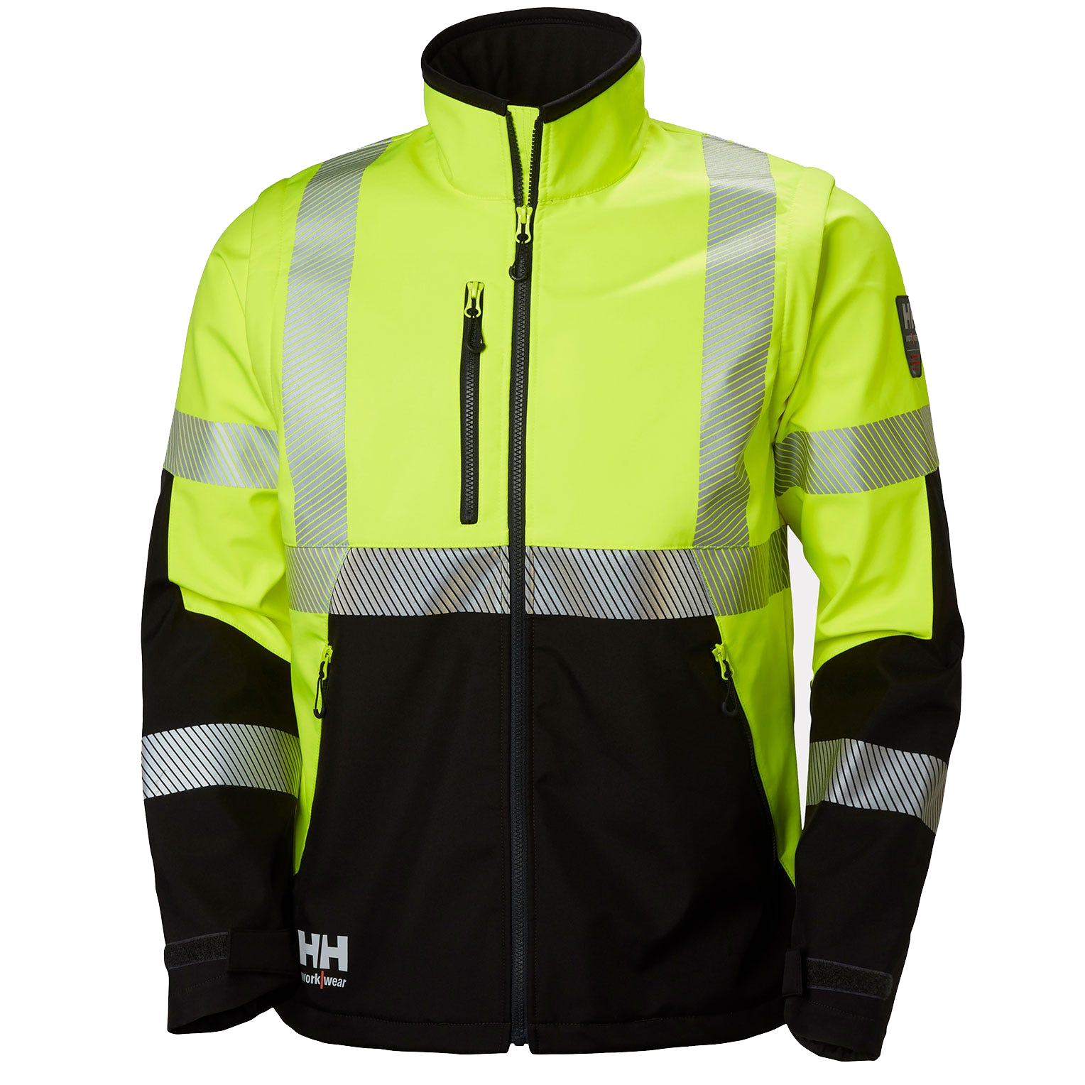 ICU Hi Vis Softshelljacke