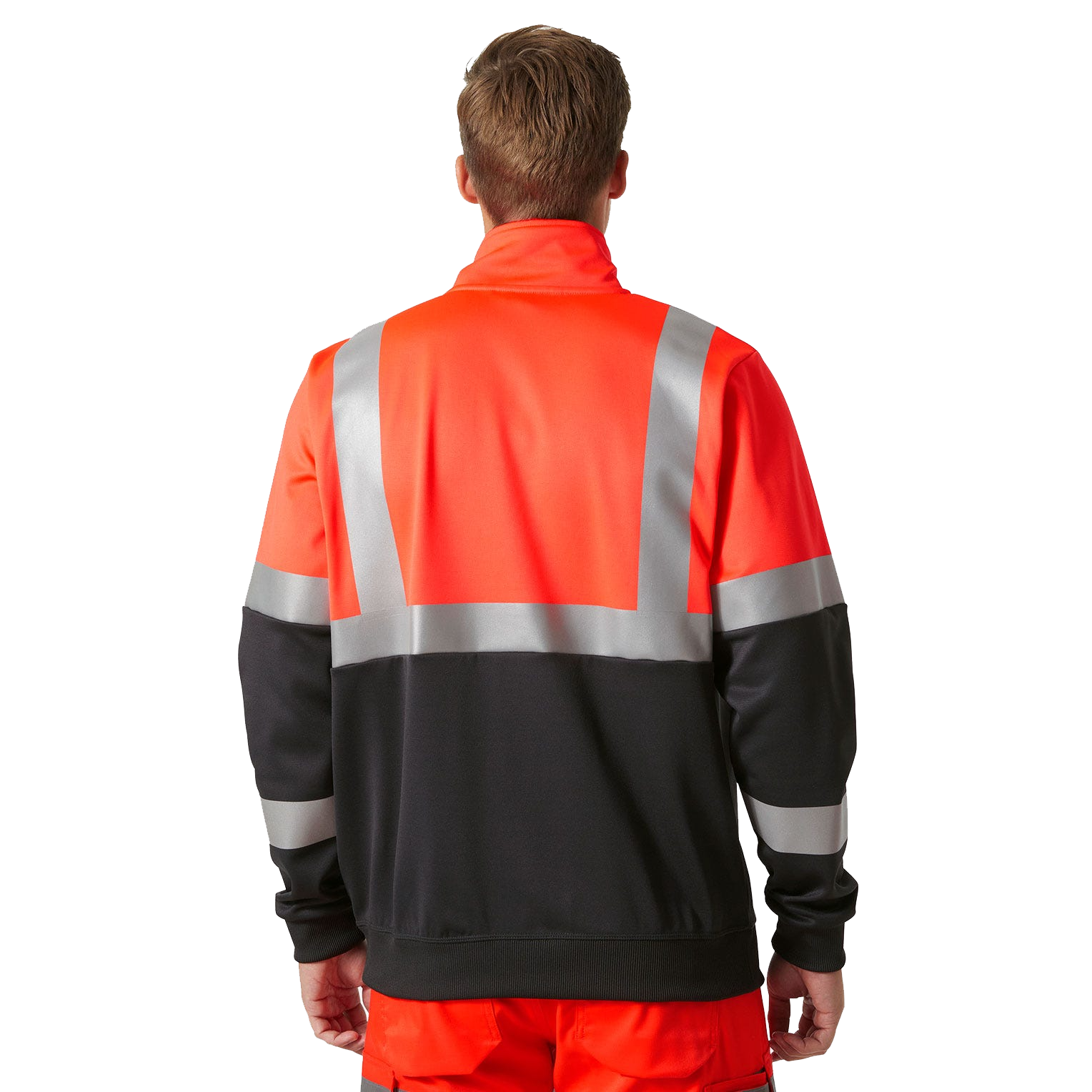 Addvis Hi Vis Sweatshirt Klasse 1 mit halbem Reißverschluss