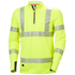 Icu Lifa Active Hi Vis Funktionsunterhemd Mit Halbem Reißverschluss