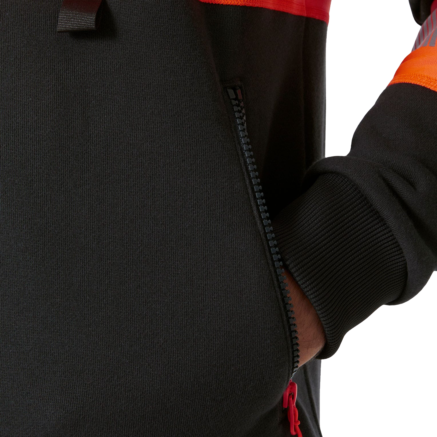 ICU Hi Vis Sweatshirt mit Reißverschluss