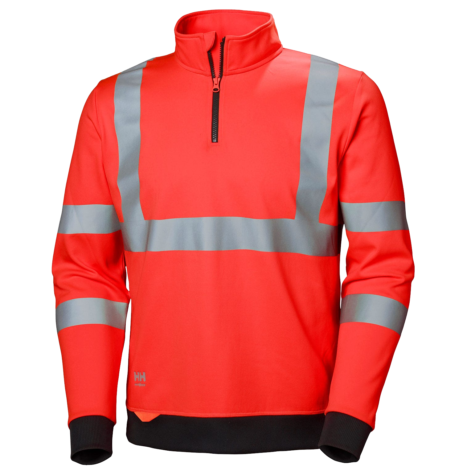 Addvis Hi Vis Half Zip Sweatshirt