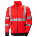 Addvis Hi Vis Sweatshirt mit Reißverschluss