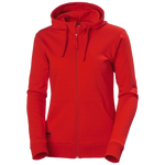 Klassischer Damen-Kapuzenpullover mit Reißverschluss