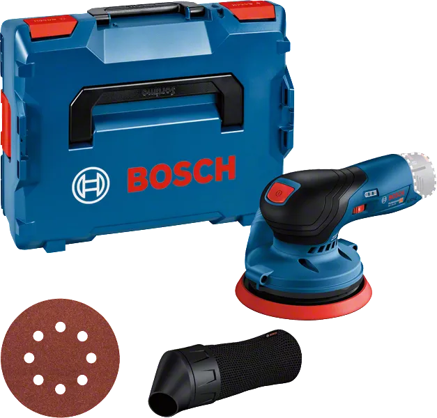 GEX 12V-125 Professional Akku-Exzenterschleifer in L-BOXX 136 mit Schleifblatt