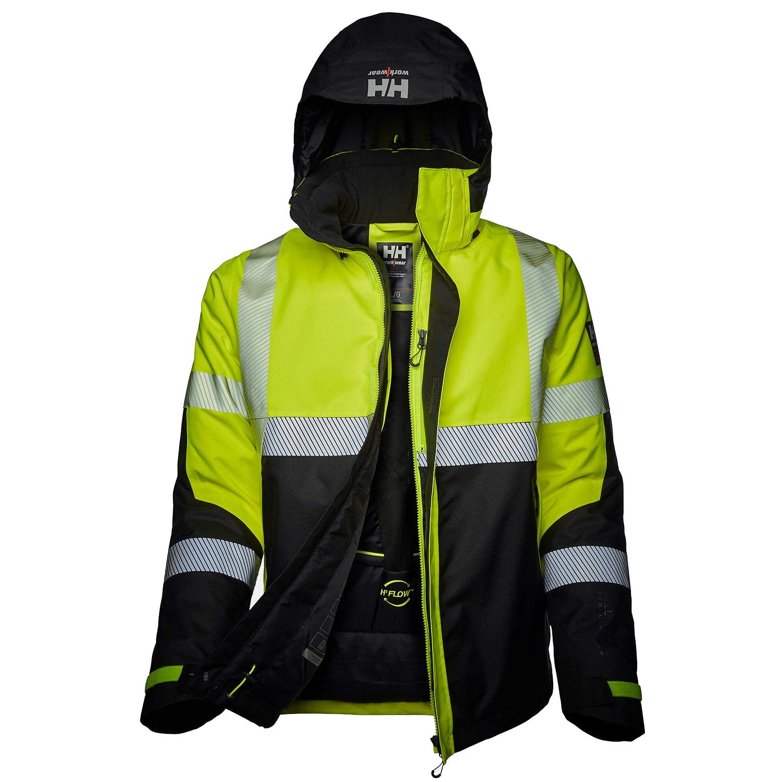 ICU Hi Vis Isolierte Winterjacke