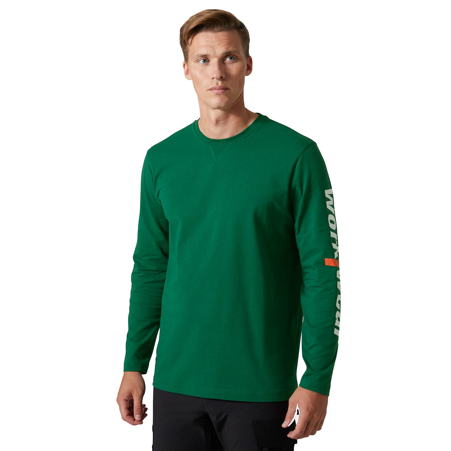 Langarmpullover mit Logo