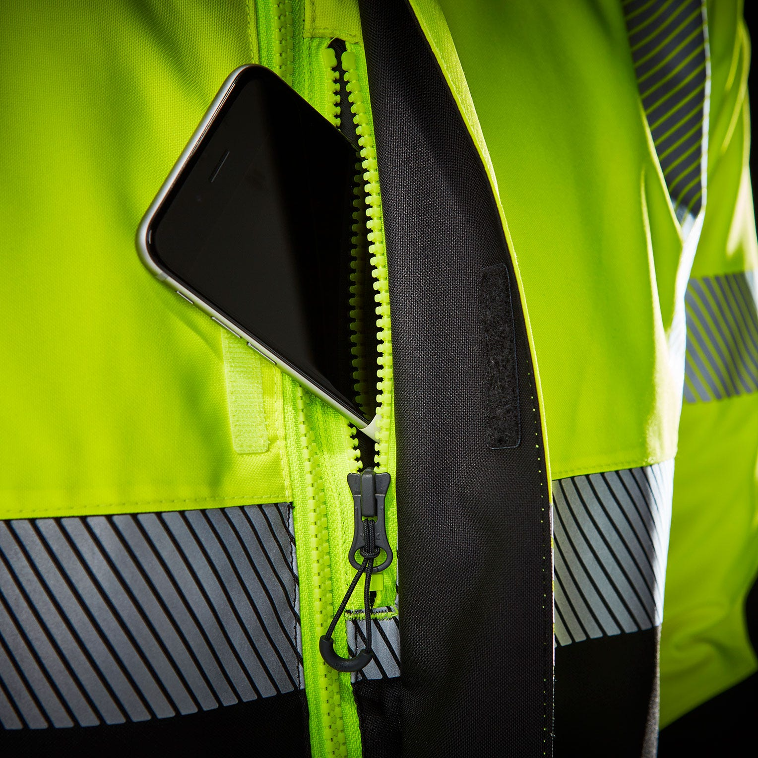 ICU Hi Vis Isolierte Winterjacke