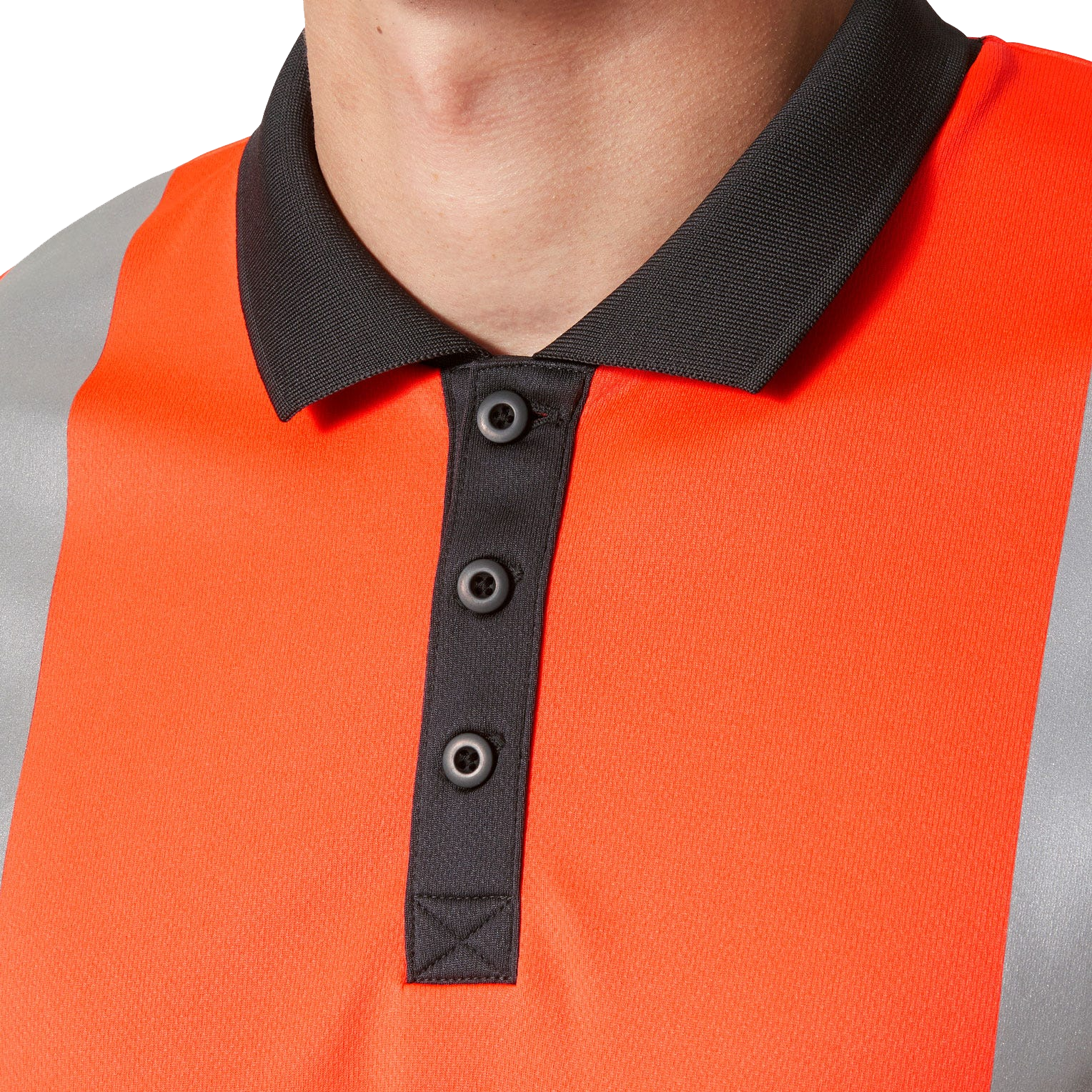 Addvis Hi Vis Polohemd Klasse 1