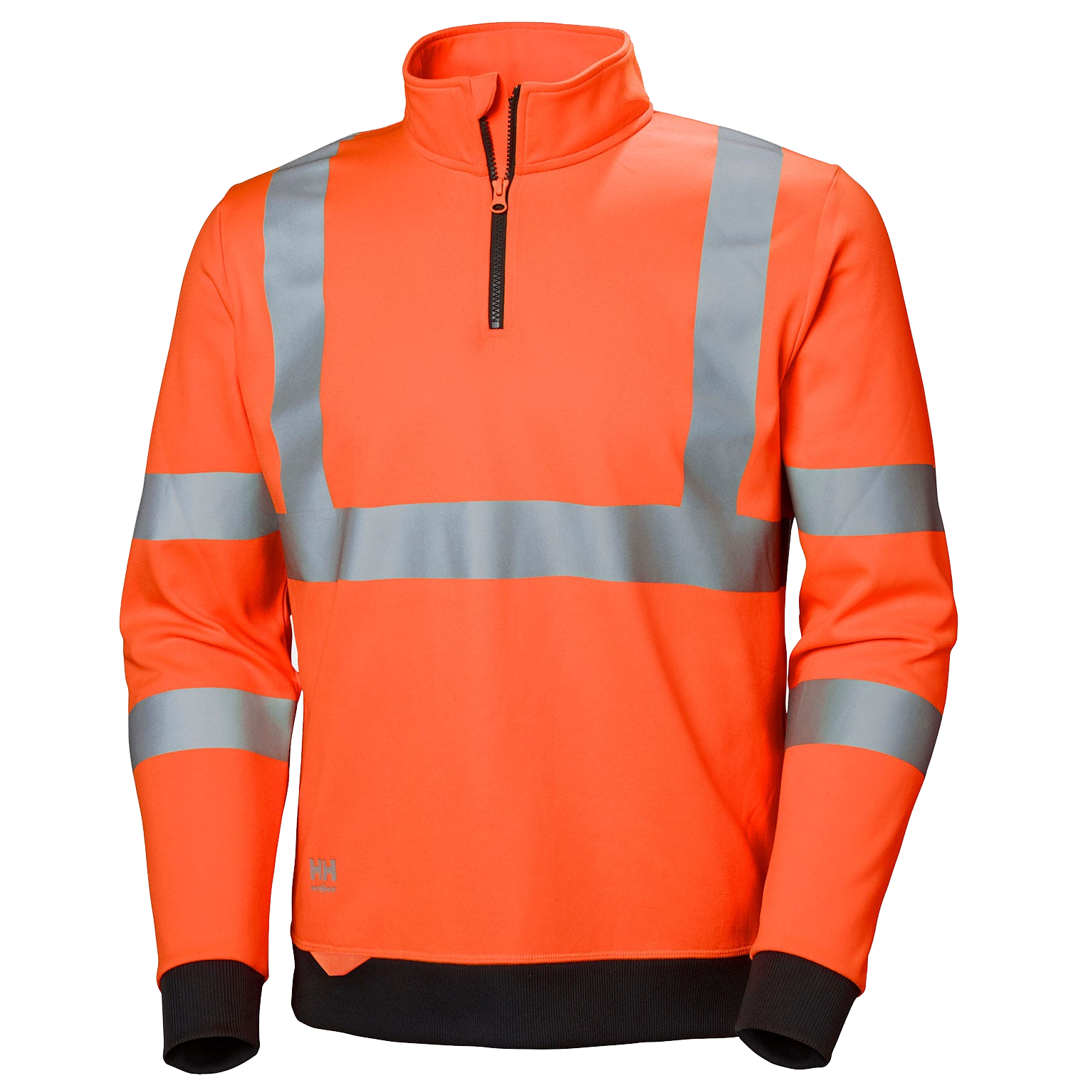 Addvis Hi Vis Half Zip Sweatshirt