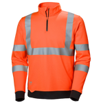 Addvis Hi Vis Half Zip Sweatshirt