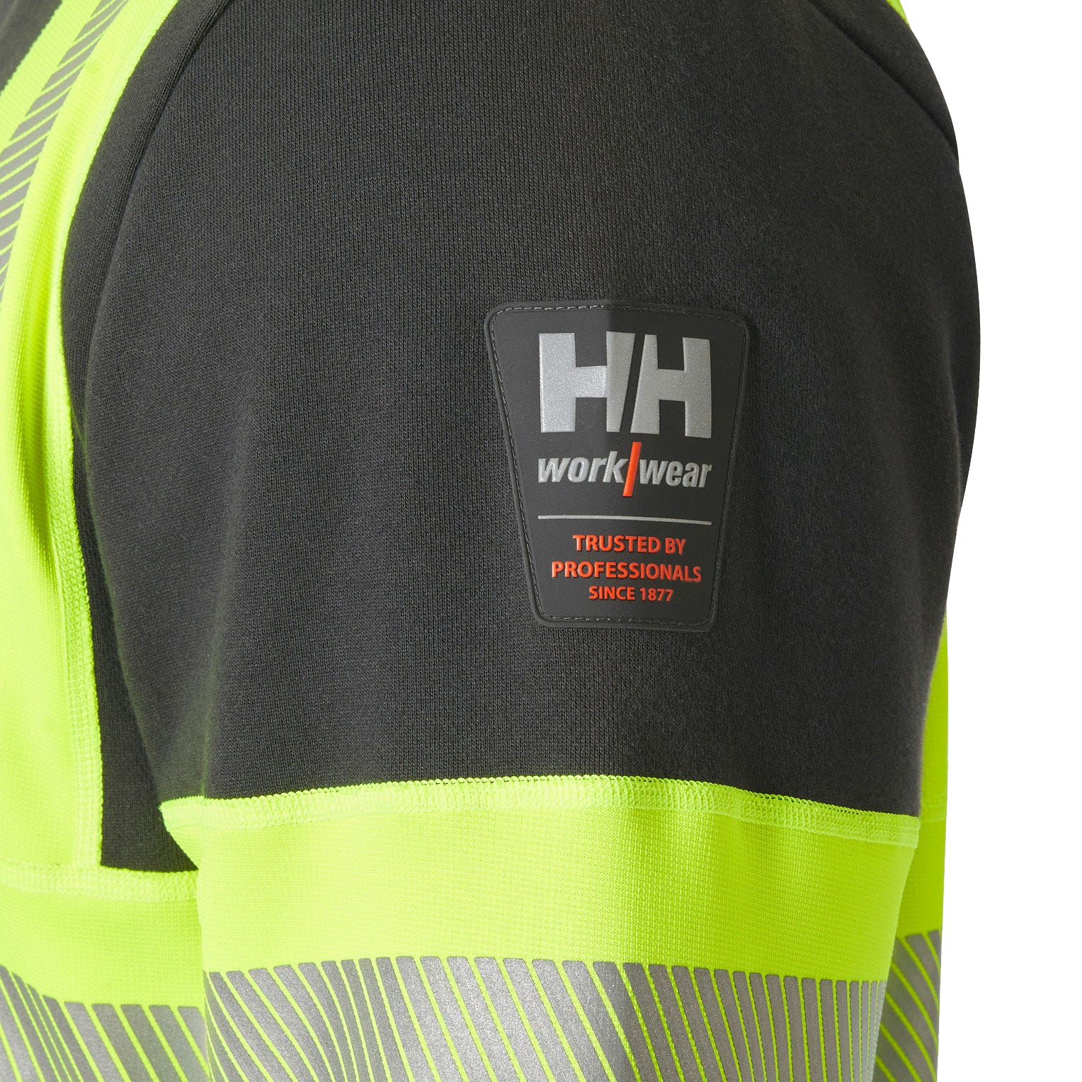 ICU Hi Vis Kapuzenpullover mit Reißverschluss